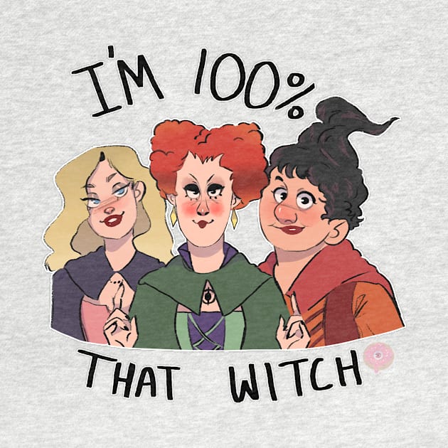 100% that witch by Yandere_Donut